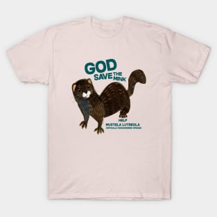 Save the European Mink 1 T-Shirt